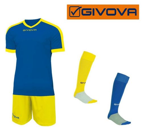 Givova Trikot Revolution blau-gelb